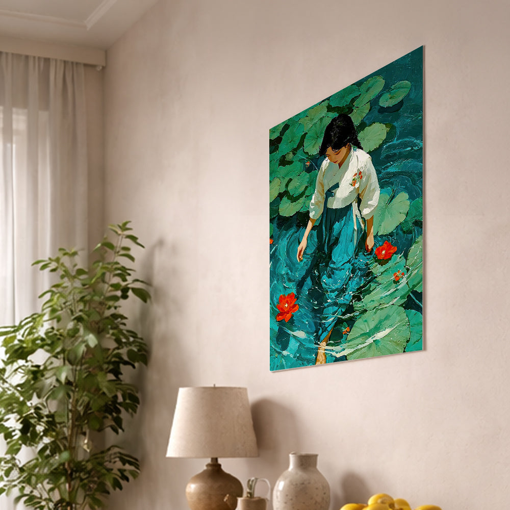 Lotus Pond Woman