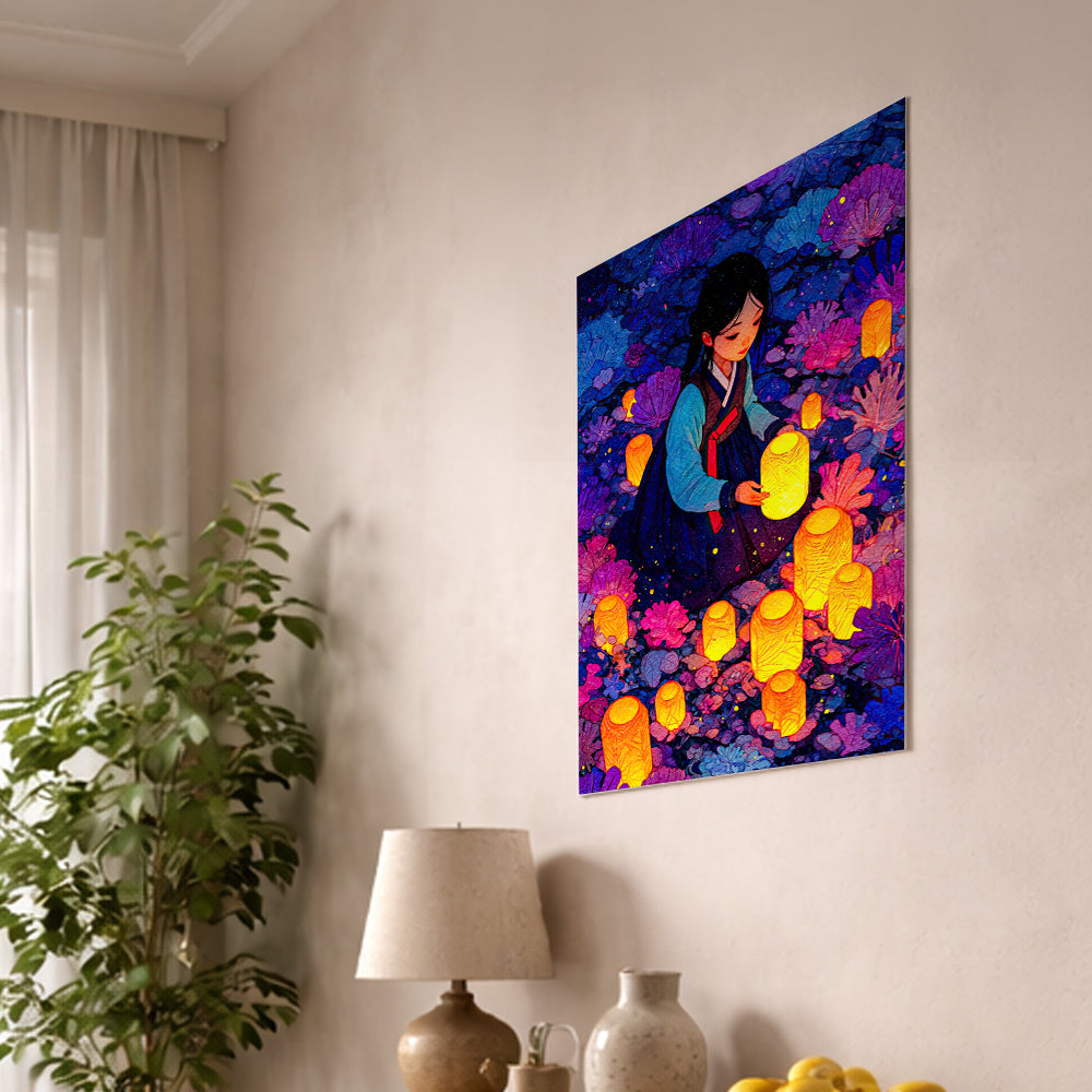 The Girl and Radiant Lanterns